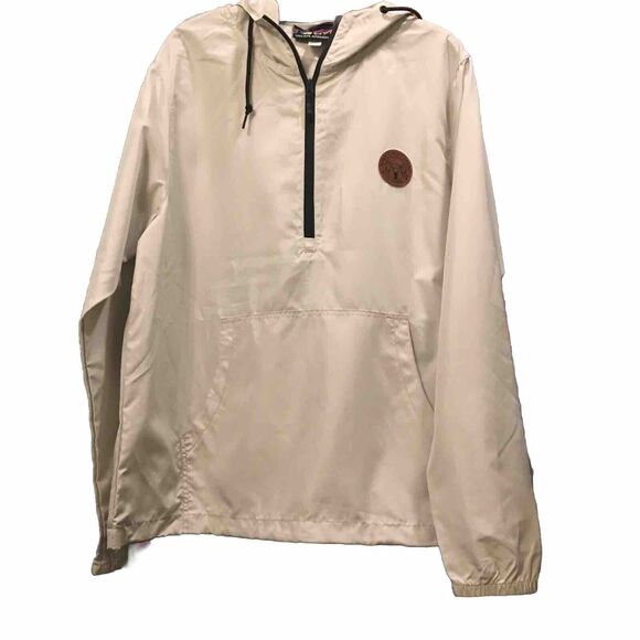 Uscape Lt. Anorak Smoke Mens Jacket Lightweight Windbreaker Size M 1/4 Zip Front - Picture 6 of 7